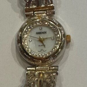 Gold and Silver Women's Watch